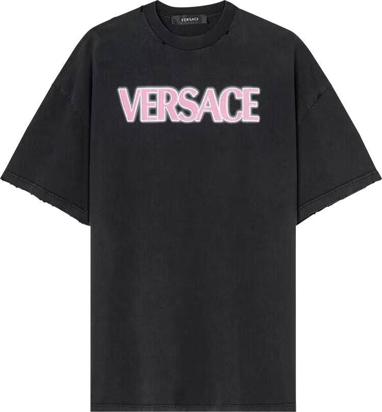 Футболка Versace Logo Print T-Shirt 'Black/Fuchsia', черный
Футболка Versace Logo Print T-Shirt 'Black/Fuchsia', черный