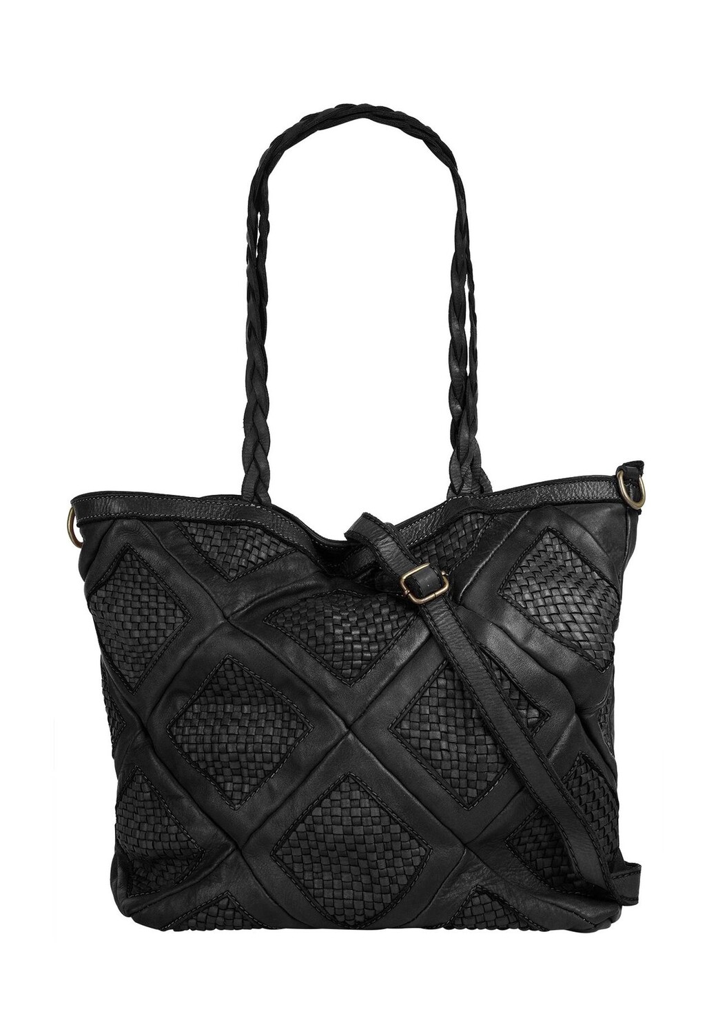 Шопер, натуральная кожа, сделано в Италии Samantha Look, черный
Шопер, натуральная кожа, сделано в Италии Samantha Look, черный