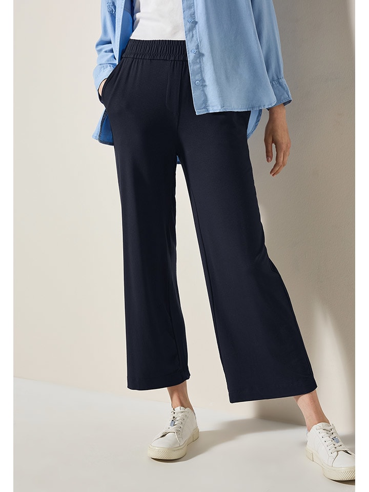 Тканевые брюки Cecil, темно-синий 
Тканевые брюки Cecil, темно-синий