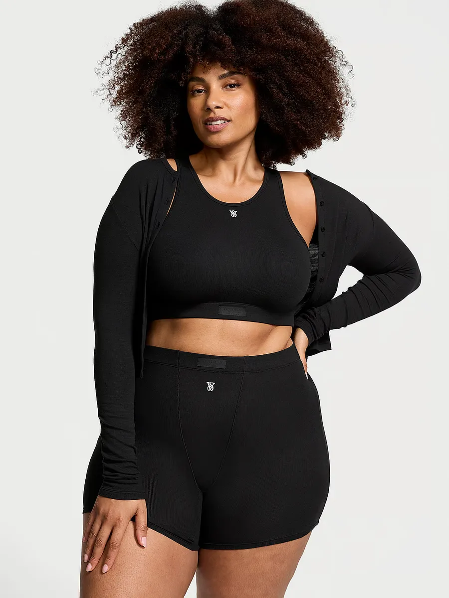 Комплект из 3 трусов-боксеров из модала в рубчик Victoria'S Secret, черный
Комплект из 3 трусов-боксеров из модала в рубчик Victoria'S Secret, черный