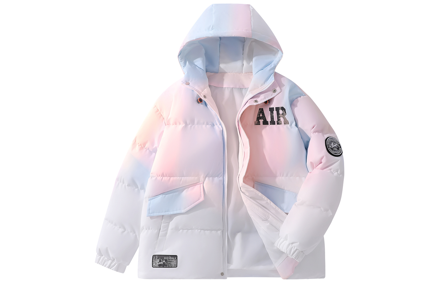 Пуховик Unisex Airwalk, синий/розовый
Пуховик Unisex Airwalk, синий/розовый