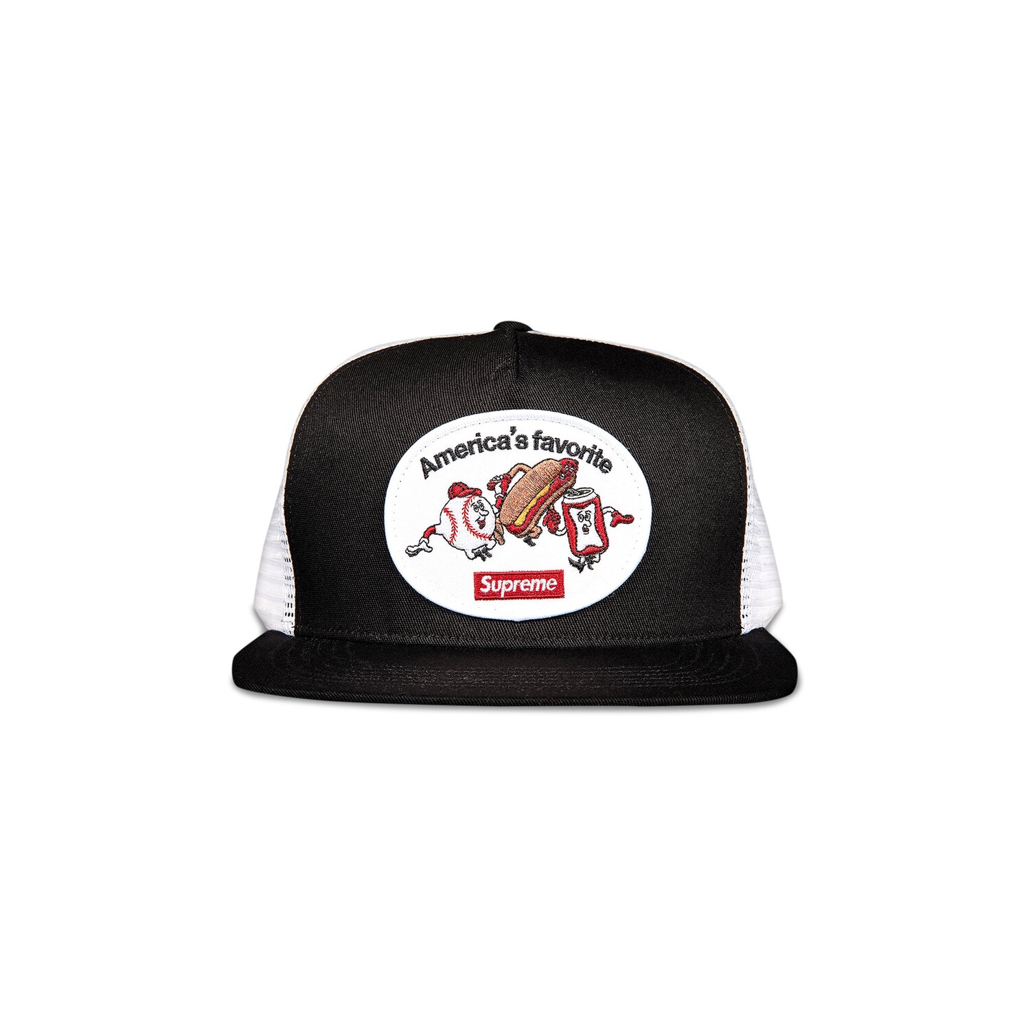 Любимая сетчатая спинка Supreme America с 5 панелями, черный цвет
Любимая сетчатая спинка Supreme America с 5 панелями, черный цвет
