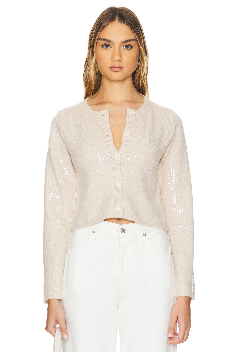 Блеск на кардигане Line & Dot, экрю
Блеск на кардигане Line & Dot, экрю