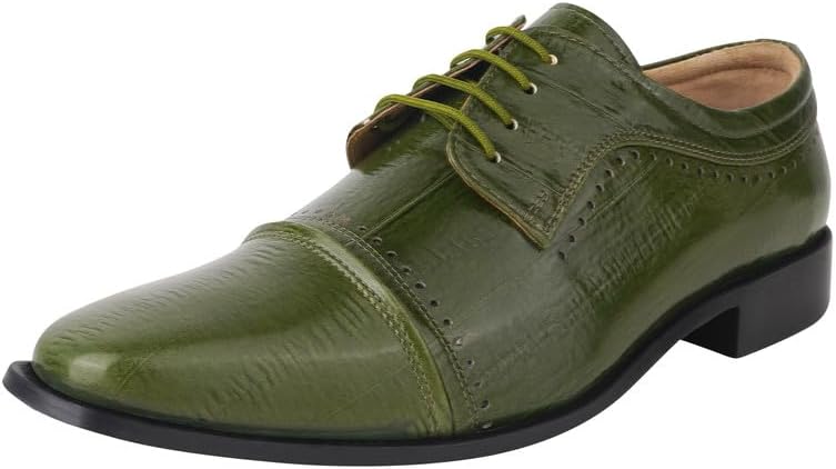 Мужские оксфорды LIBERTYZENO с животным принтом из натуральной кожи на шнуровке для Рождества, оливковый
Мужские оксфорды LIBERTYZENO с животным принтом из натуральной кожи на шнуровке для Рождества, оливковый