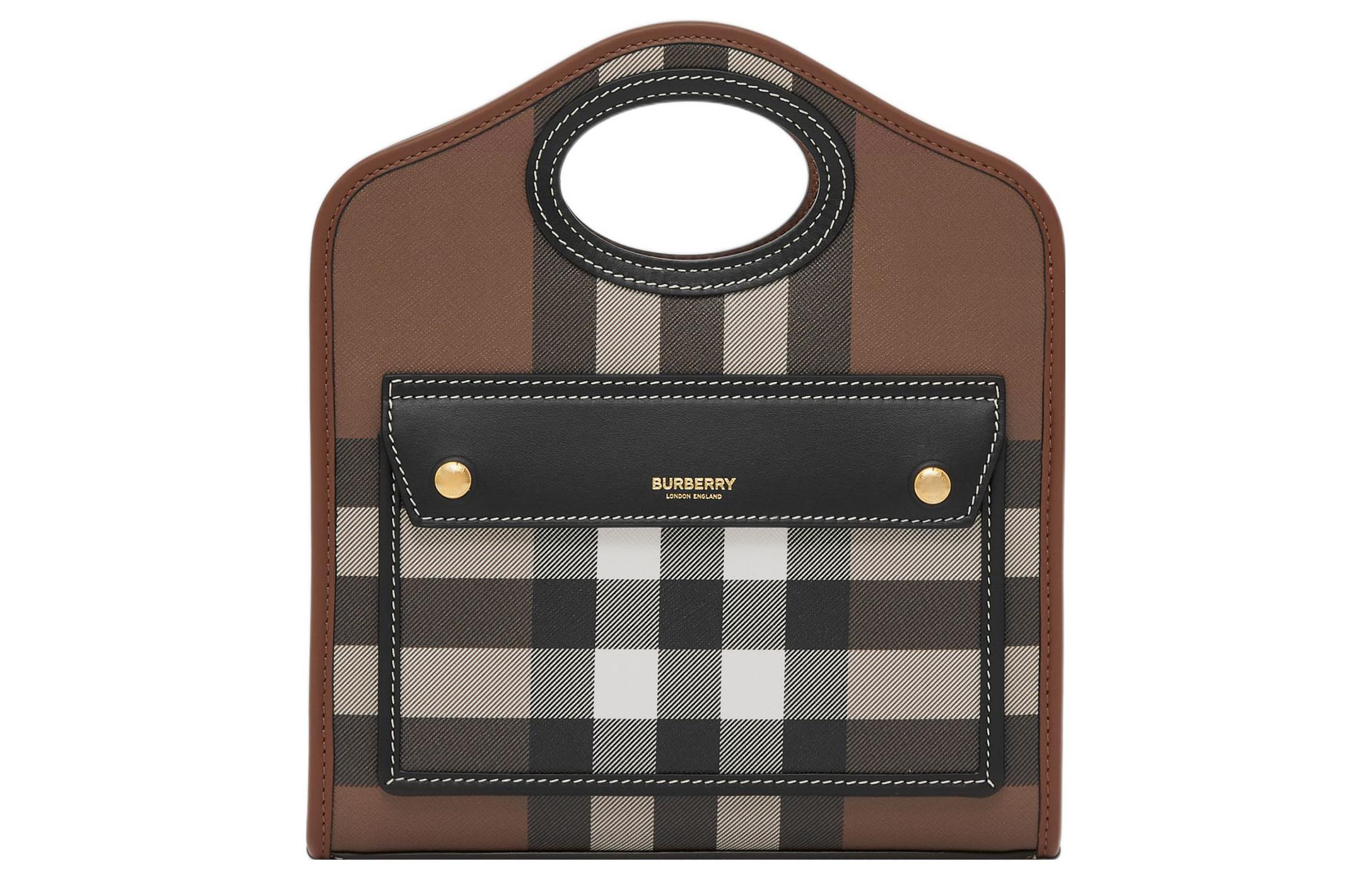 Burberry Миниатюрная женская сумка через плечо из телячьей кожи с карманом
Burberry Миниатюрная женская сумка через плечо из телячьей кожи с карманом