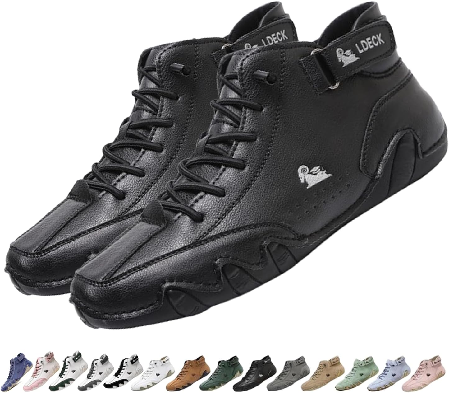 Мужские и женские ортопедические ботинки Чакка ручной работы из кожи, водонепроницаемые легкие ботинки для вождения, удобные для прогулок и нескользящие для походов Generic, черный
Мужские и женские ортопедические ботинки Чакка ручной работы из кожи, водонепроницаемые легкие ботинки для вождения, удобные для прогулок и нескользящие для походов Generic, черный