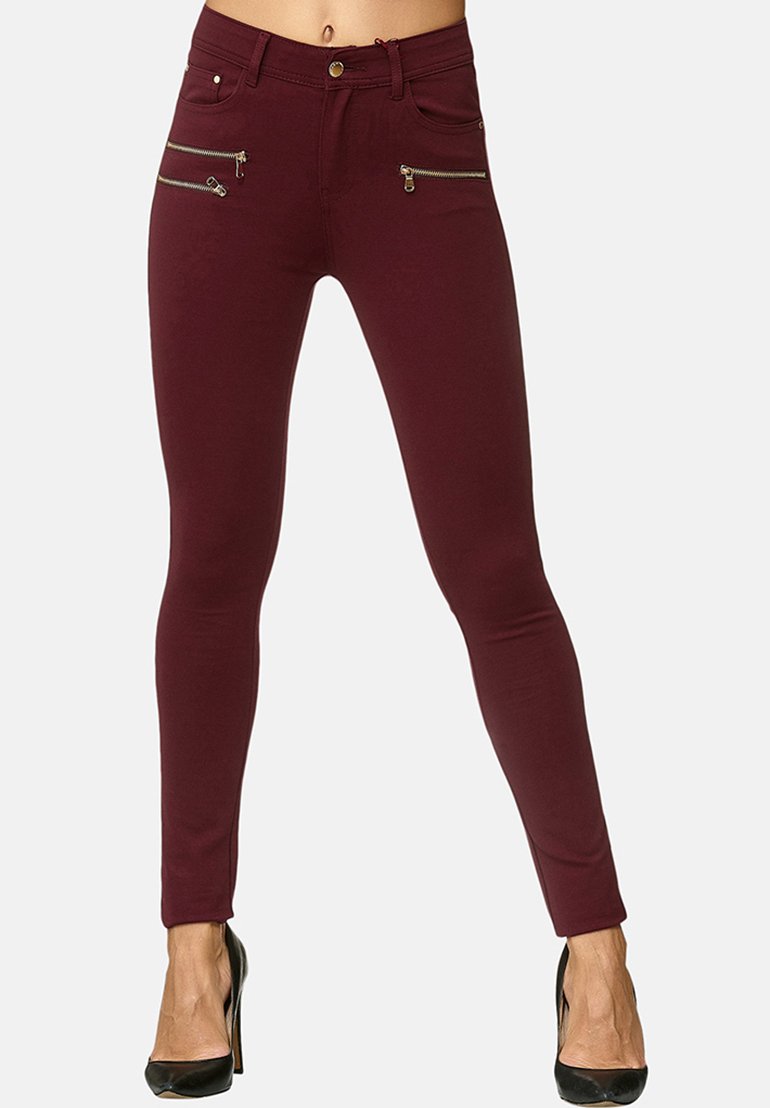 Джинсы скинни Elara, бургундия
Джинсы скинни Elara, бургундия
