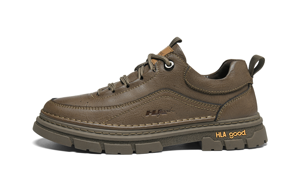 HLA Коричневые рабочие ботинки мужские низкие, цвет Brown
HLA Коричневые рабочие ботинки мужские низкие, цвет Brown