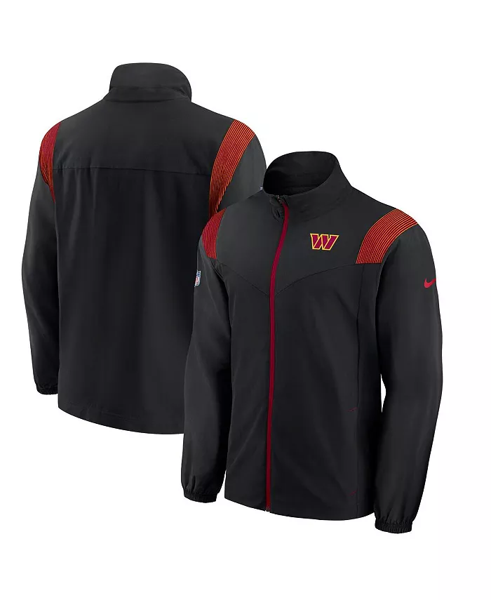 Мужская черная куртка Washington Commanders с логотипом на молнии Nike
Мужская черная куртка Washington Commanders с логотипом на молнии Nike