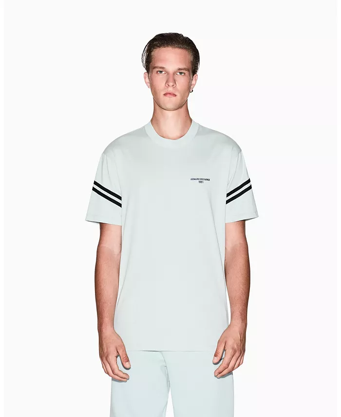 Мужская футболка с надписью на рукаве A|X Armani Exchange, синий
Мужская футболка с надписью на рукаве A|X Armani Exchange, синий