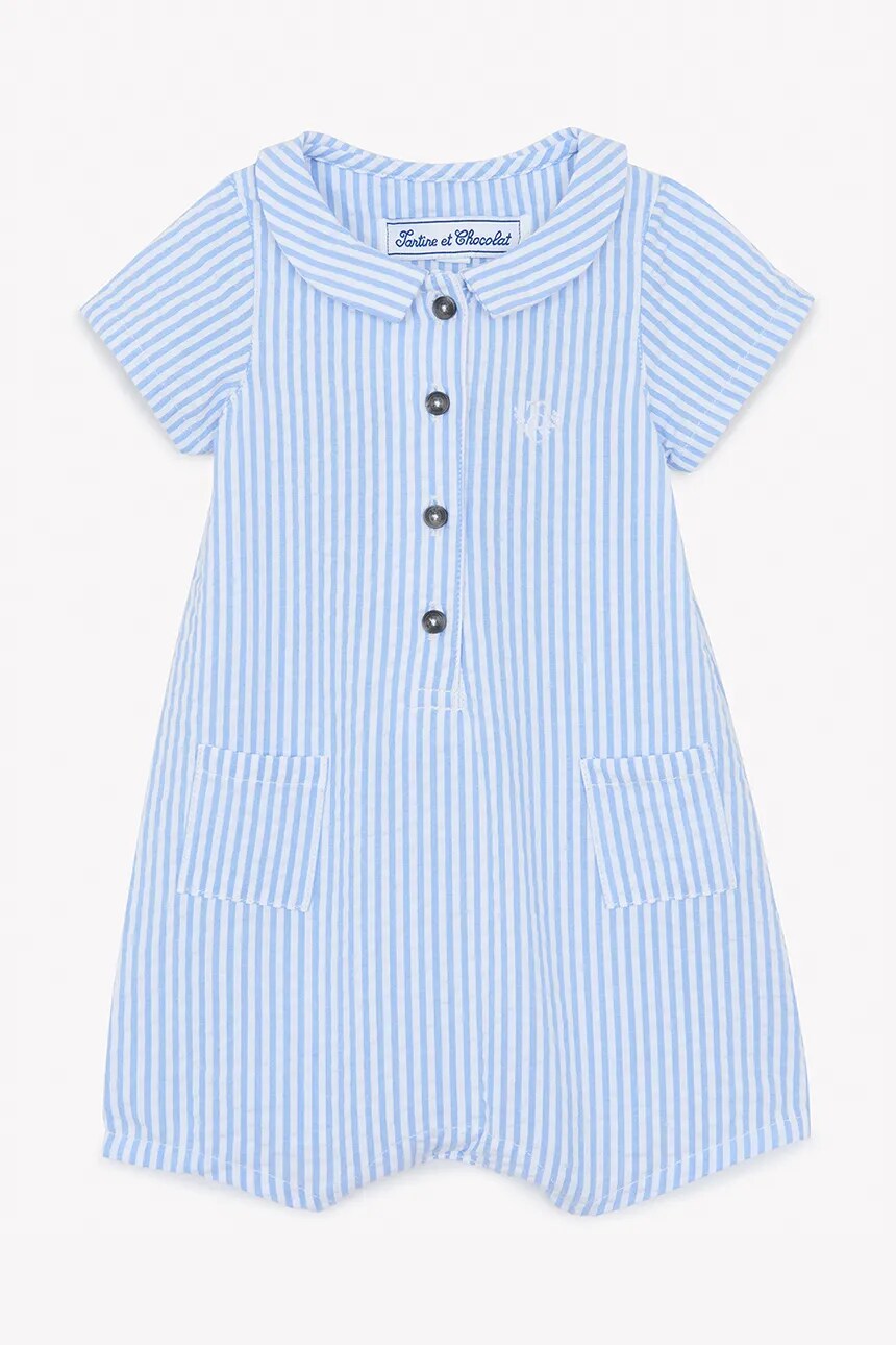 Хлопковые детские комбинезоны Tartine et Chocolat, синий
Хлопковые детские комбинезоны Tartine et Chocolat, синий