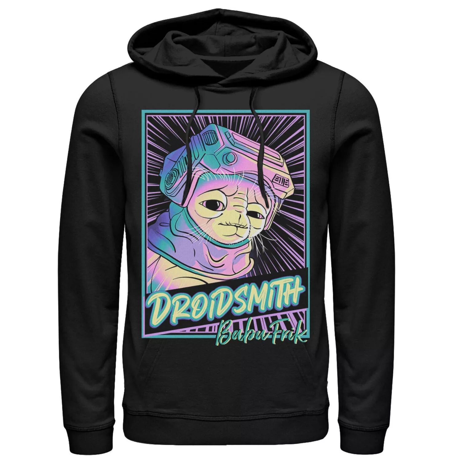 Мужская толстовка с неоновым плакатом «Скайуокер. Восхождение Бабу Фрик» Star Wars 
Мужская толстовка с неоновым плакатом «Скайуокер. Восхождение Бабу Фрик» Star Wars