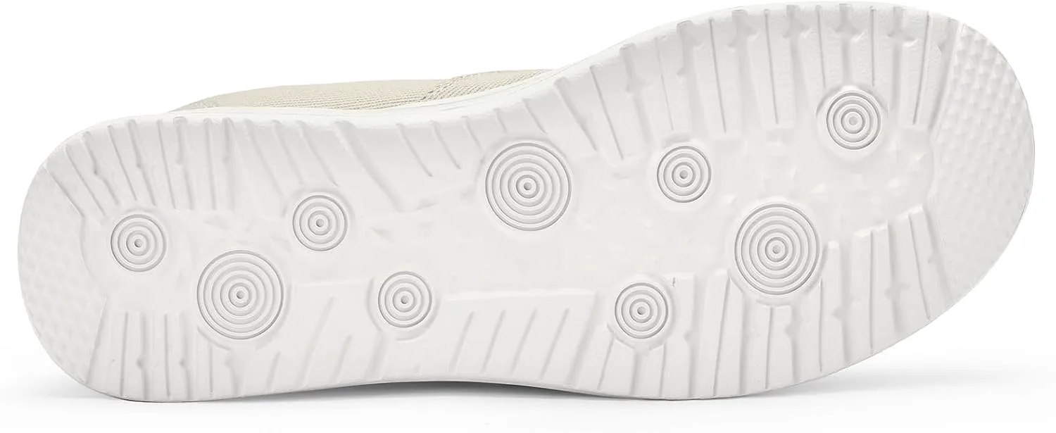 Мужские слипоны без шнурков, широкие, повседневные, из хлопка; мужские лодочные туфли, легкие, противоскользящие, для ходьбы, мягкие кроссовки RYIKA, белый
Мужские слипоны без шнурков, широкие, повседневные, из хлопка; мужские лодочные туфли, легкие, противоскользящие, для ходьбы, мягкие кроссовки RYIKA, белый