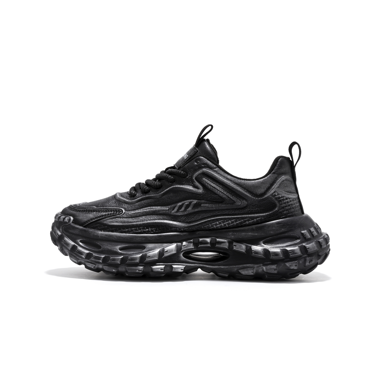 KANGLONG Серебристо-черные мужские противоскользящие массивные кроссовки на платформе с низким верхом, цвет Silver Black
KANGLONG Серебристо-черные мужские противоскользящие массивные кроссовки на платформе с низким верхом, цвет Silver Black