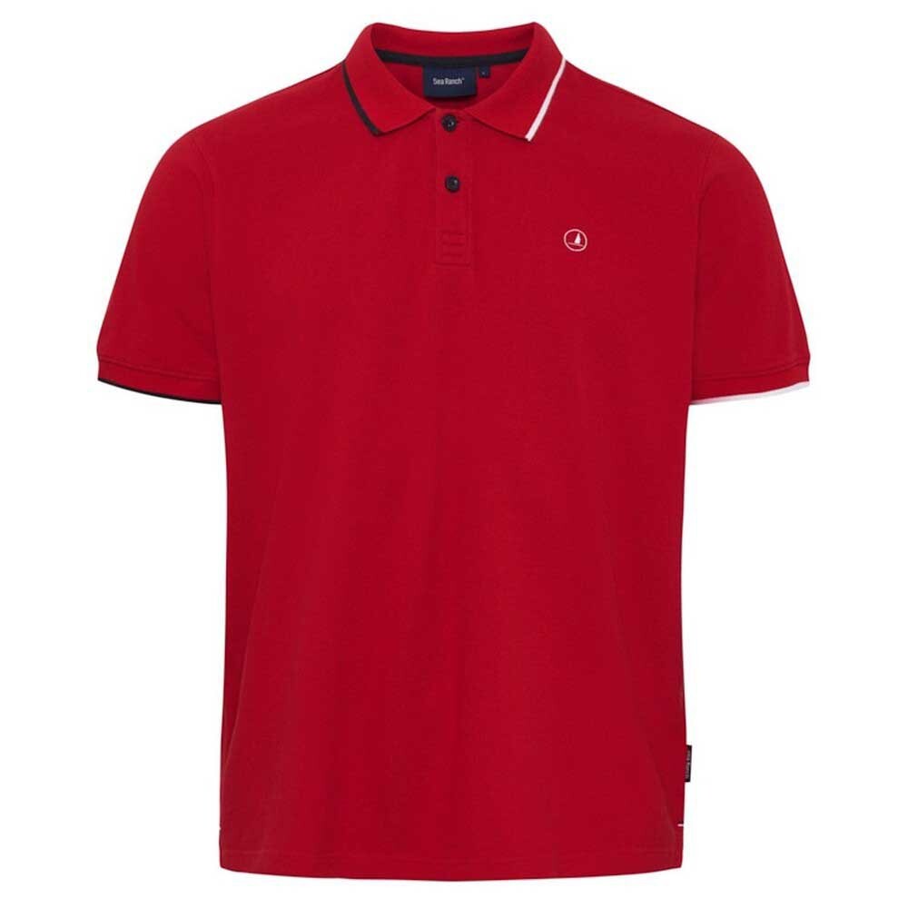Поло с коротким рукавом Sea Ranch Paco, красный 
Поло с коротким рукавом Sea Ranch Paco, красный