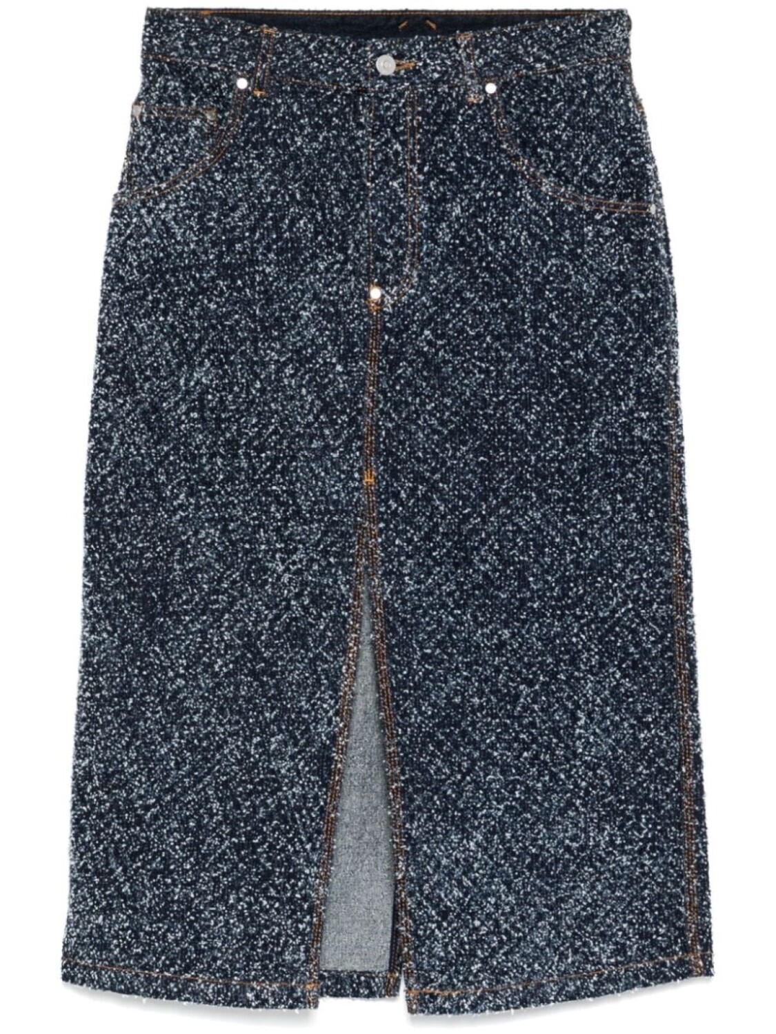 Stella McCartney джинсовая юбка из букле, синий
Stella McCartney джинсовая юбка из букле, синий