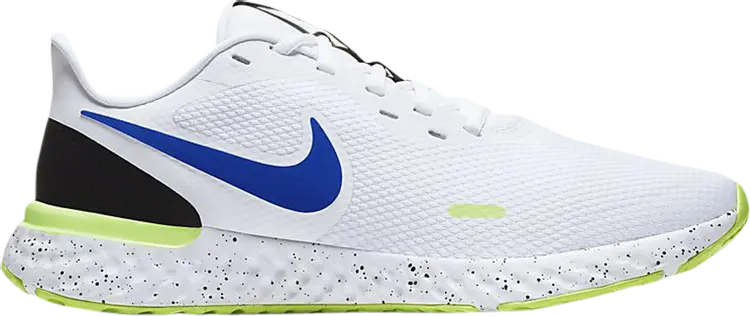 Кроссовки Nike Revolution 5 'Racer Blue Green', белый 
Кроссовки Nike Revolution 5 'Racer Blue Green', белый