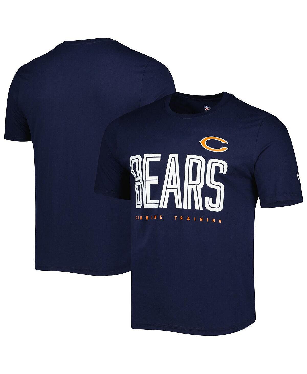 Мужская темно-синяя футболка chicago bears combine authentic training huddle up New Era, синий
Мужская темно-синяя футболка chicago bears combine authentic training huddle up New Era, синий