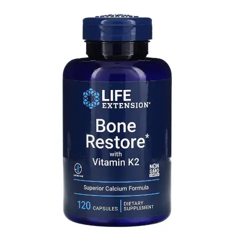 Витамин K2 Bone Restore 120 капсул Life Extension
Витамин K2 Bone Restore 120 капсул Life Extension