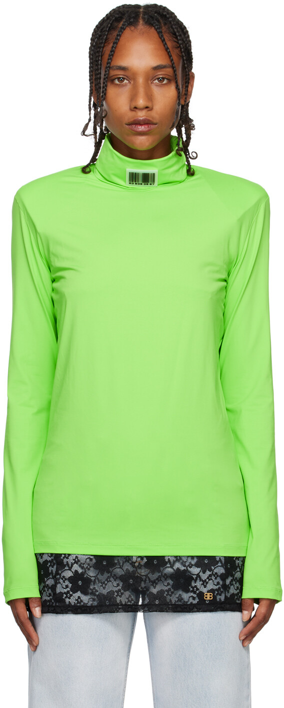 Зеленая водолазка со штрих-кодом VTMNTS, Зеленый, Зеленая водолазка со штрих-кодом VTMNTS
Зеленая водолазка со штрих-кодом VTMNTS, Зеленый, Зеленая водолазка со штрих-кодом VTMNTS