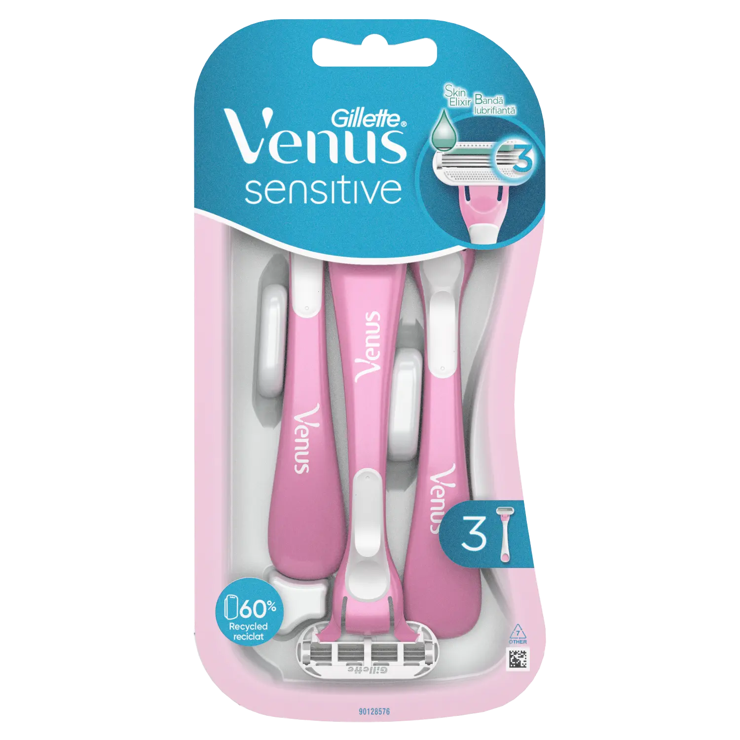 Gillette Venus Sensitive женские бритвы, 3 шт/1 упаковка
Gillette Venus Sensitive женские бритвы, 3 шт/1 упаковка