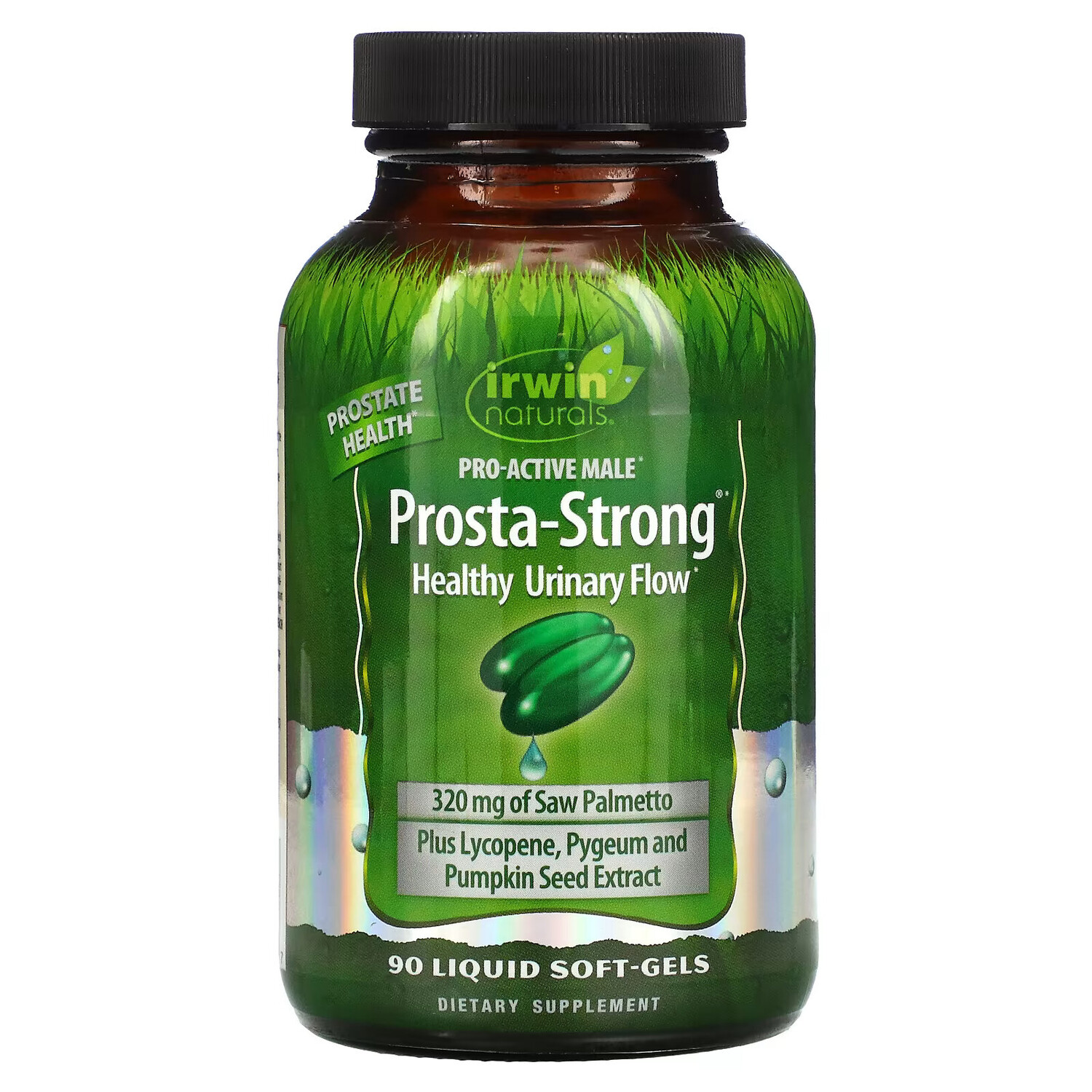 Irwin Naturals, Prosta-Strong, 90 желатиновых капсул 
Irwin Naturals, Prosta-Strong, 90 желатиновых капсул