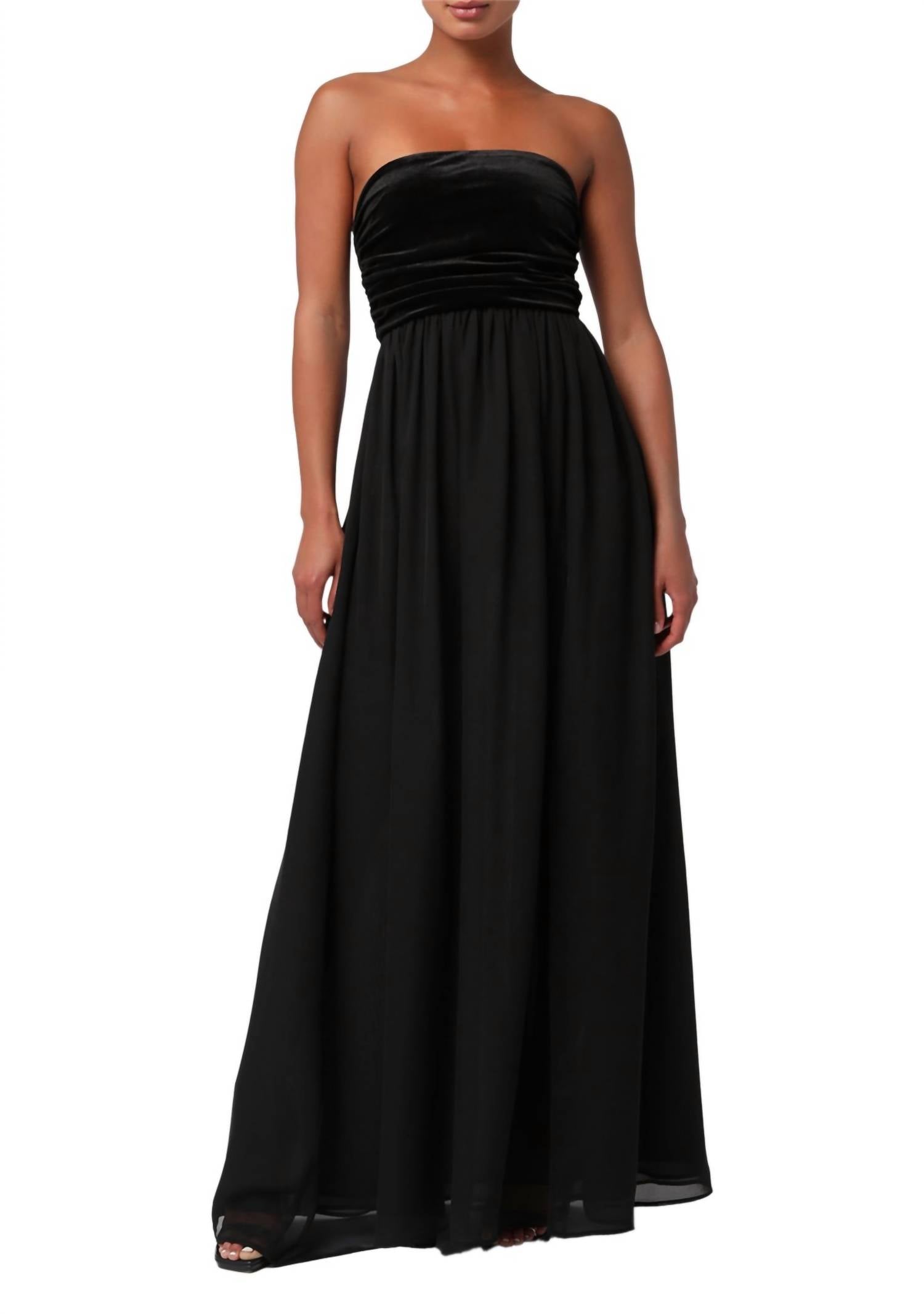 Lulus Женское бархатное платье без бретелей Briar, черное
Lulus Женское бархатное платье без бретелей Briar, черное