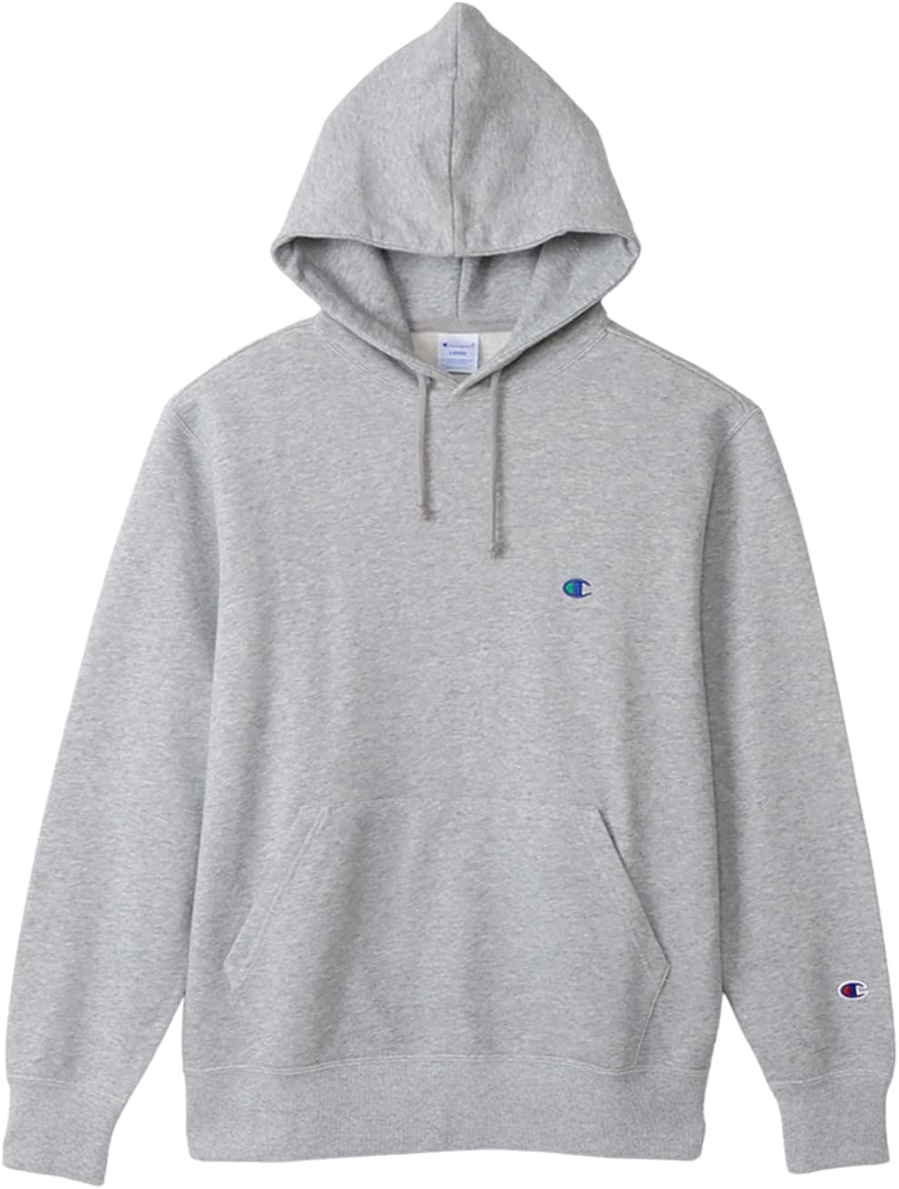 Мужская базовая флисовая толстовка Champion с длинными рукавами и вышитым логотипом (C3-W101Z), синий/серый
Мужская базовая флисовая толстовка Champion с длинными рукавами и вышитым логотипом (C3-W101Z), синий/серый