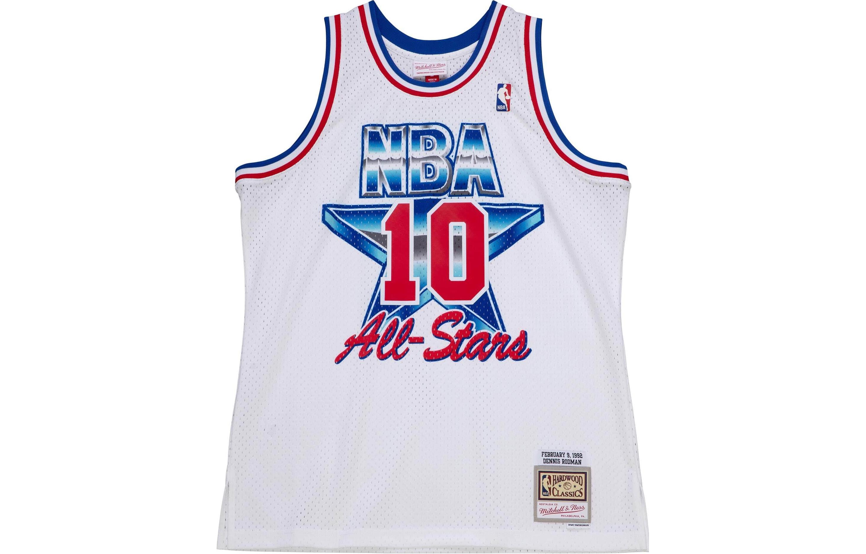 Джерси dennis rodman all star east 1992 93 swingman Mitchell Ness, белый
Джерси dennis rodman all star east 1992 93 swingman Mitchell Ness, белый