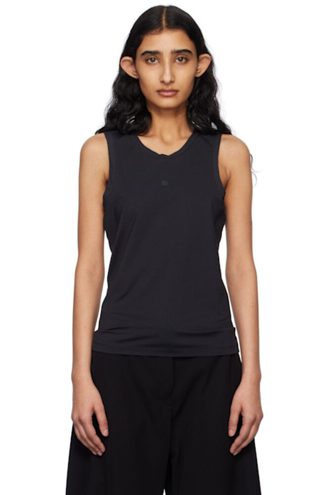 Черная майка из джерси Acne Studios
Черная майка из джерси Acne Studios