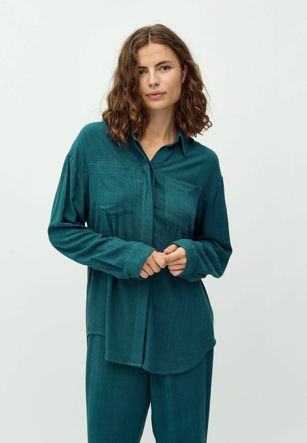 Блузка на пуговицах AMOLISA-M mbyM, зеленый
Блузка на пуговицах AMOLISA-M mbyM, зеленый