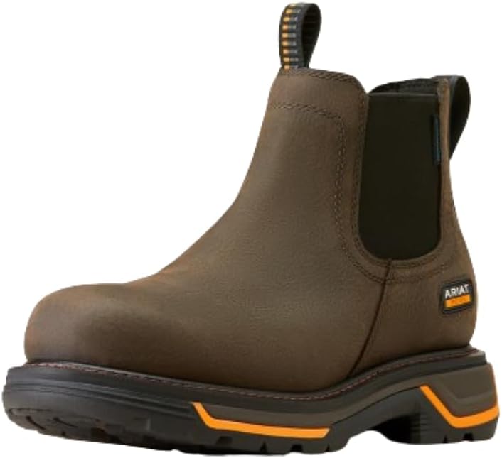 Мужские ботинки Ariat Big Rig Chelsea с водонепроницаемым верхом и композитным носком, Iron Coffee
Мужские ботинки Ariat Big Rig Chelsea с водонепроницаемым верхом и композитным носком, Iron Coffee