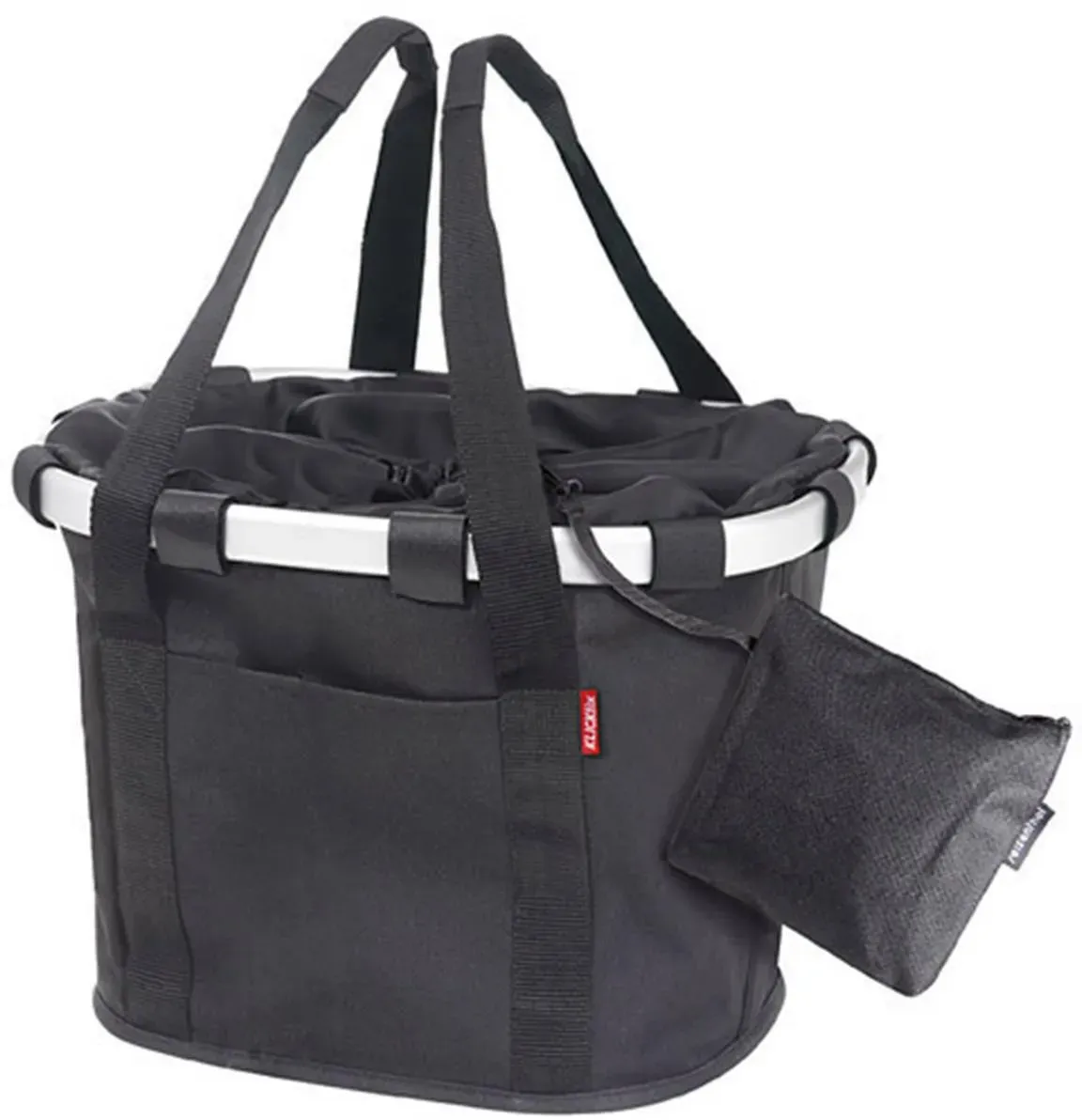 Корзина для велосипеда KlickFix "Корзина на переднее колесо Bike Basket", черный
Корзина для велосипеда KlickFix "Корзина на переднее колесо Bike Basket", черный