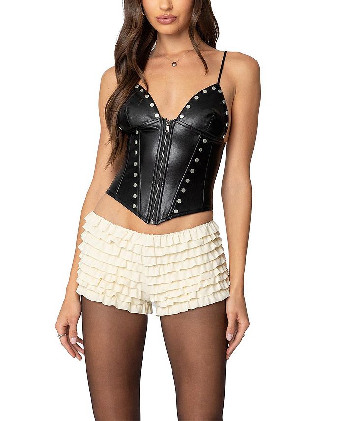 Верх корсета с заклепками Edikted, черный
Верх корсета с заклепками Edikted, черный