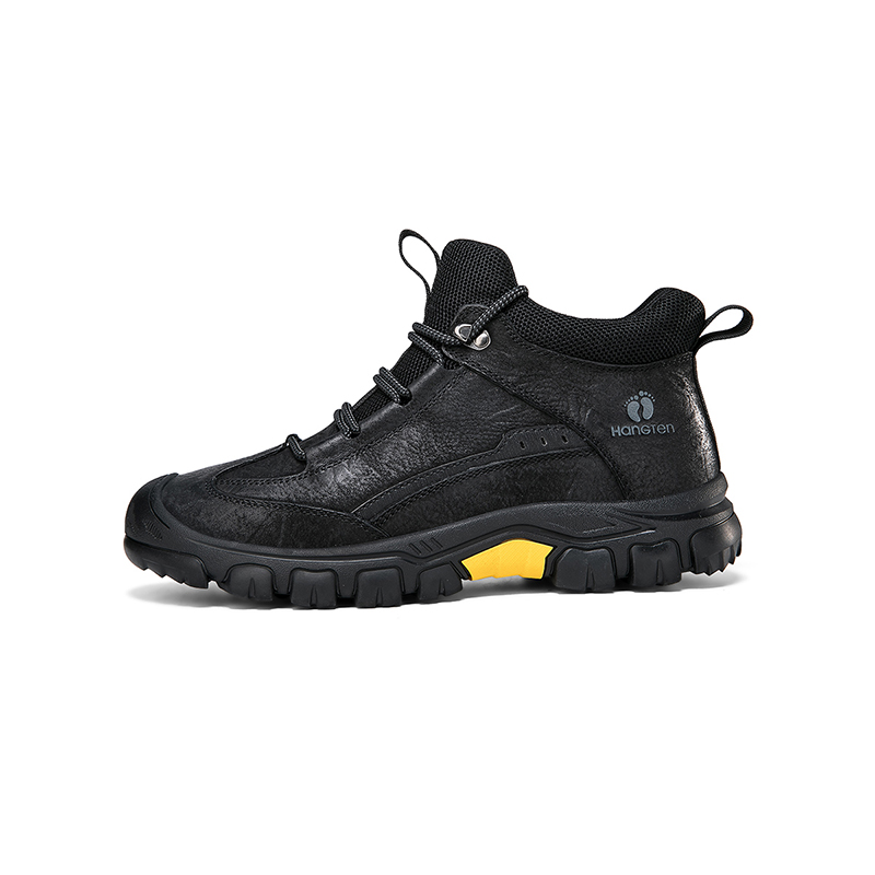 HANG TEN Тёплые износостойкие противоскользящие короткие уличные ботинки мужские - чёрные, цвет Black
HANG TEN Тёплые износостойкие противоскользящие короткие уличные ботинки мужские - чёрные, цвет Black