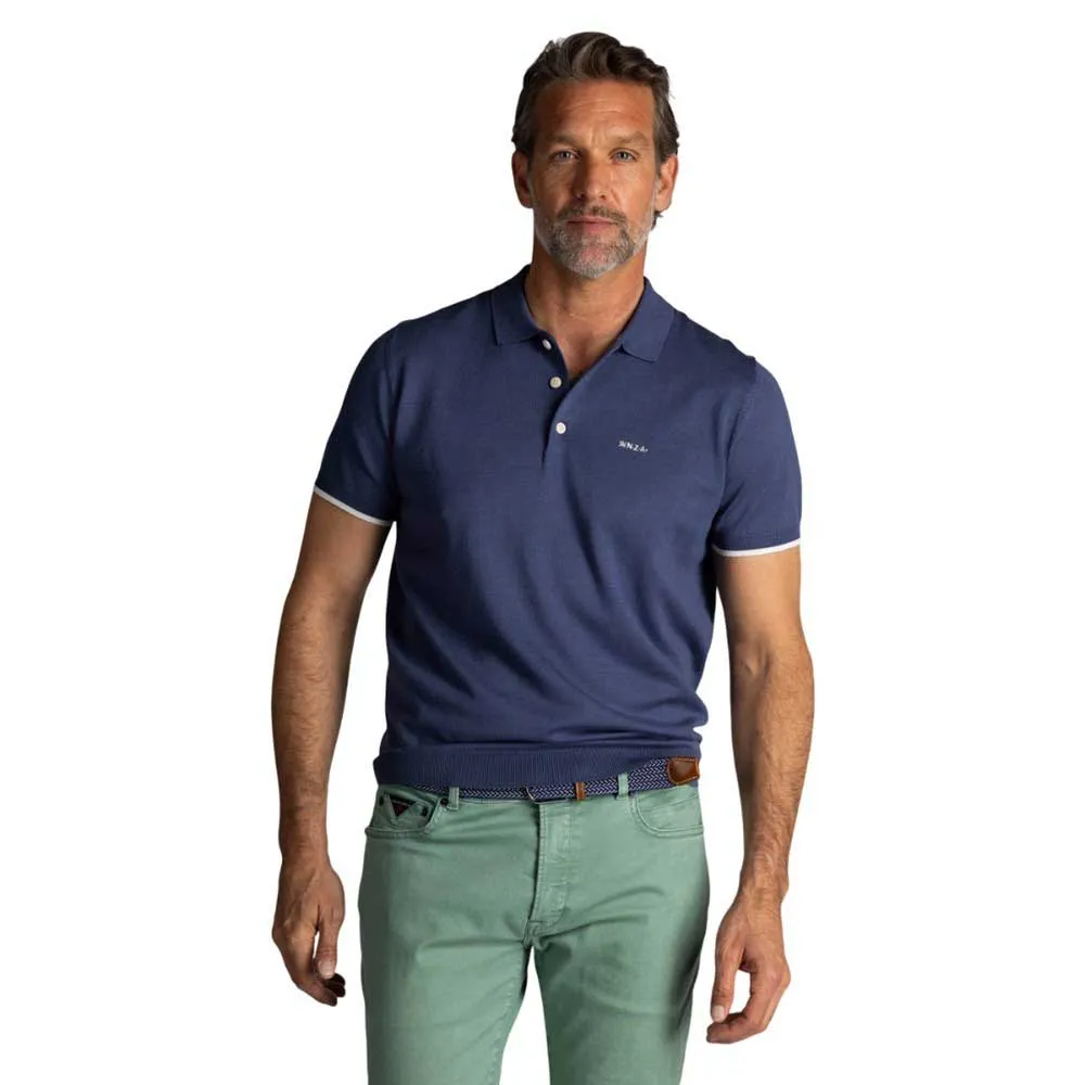 Поло с коротким рукавом Nza New Zealand 25FN182, синий
Поло с коротким рукавом Nza New Zealand 25FN182, синий