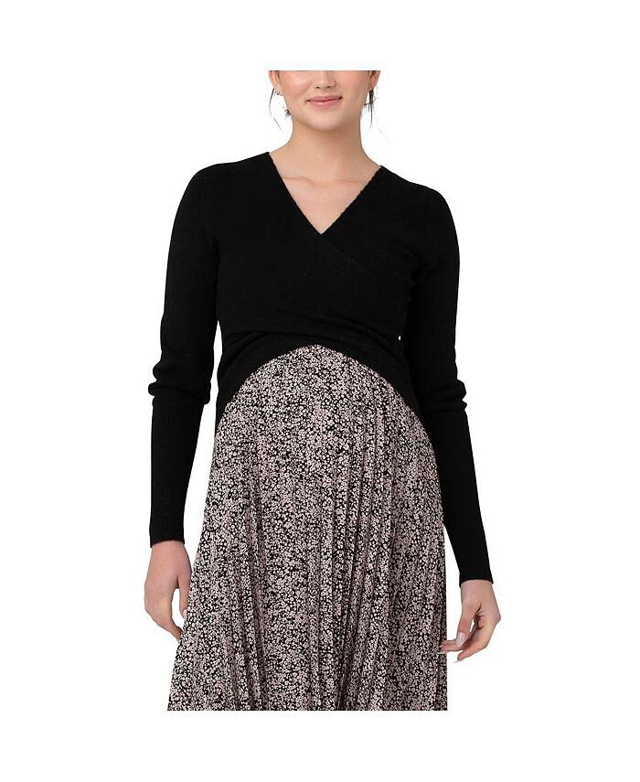 Вязаный топ для кормления грудью Willa Cross Front, черный Ripe Maternity, черный
Вязаный топ для кормления грудью Willa Cross Front, черный Ripe Maternity, черный