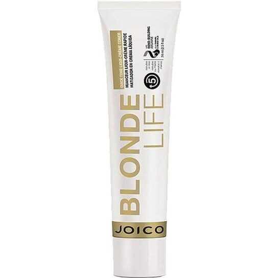 Тонер без аммиака, 74 мл Joico Blonde Life Qt Quick Tone Clear
Тонер без аммиака, 74 мл Joico Blonde Life Qt Quick Tone Clear