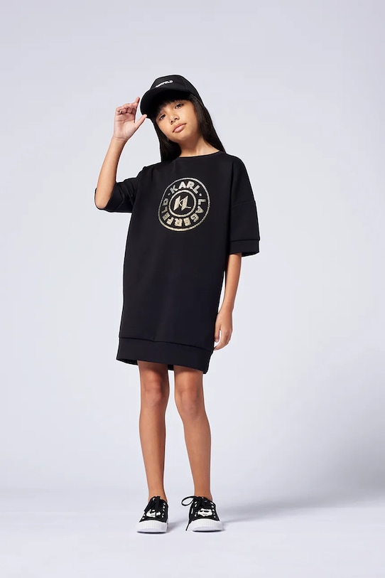 Детское платье Karl Lagerfeld, черный
Детское платье Karl Lagerfeld, черный