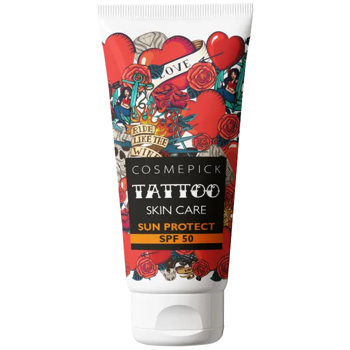 Cosmepick Tattoo защитный крем для татуировки SPF50, 50 мл
Cosmepick Tattoo защитный крем для татуировки SPF50, 50 мл