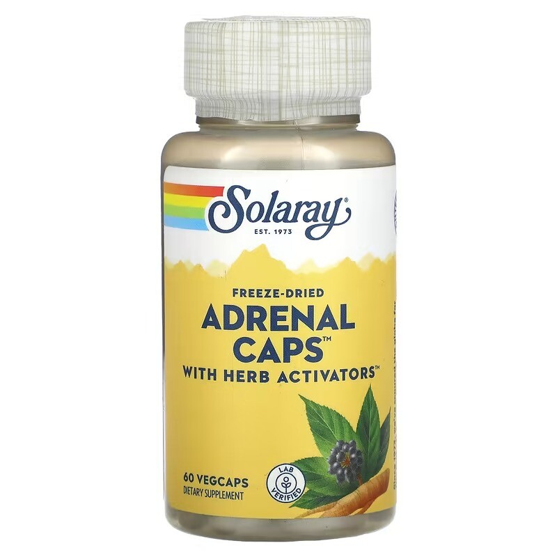 Solaray Adrenal Caps, 60 вегетарианских капсул
Solaray Adrenal Caps, 60 вегетарианских капсул
