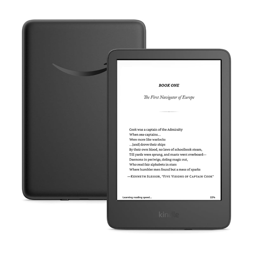 Электронная книга Amazon Kindle 11 (2024), 6", 16 ГБ, Wi-Fi, черный
Электронная книга Amazon Kindle 11 (2024), 6", 16 ГБ, Wi-Fi, черный