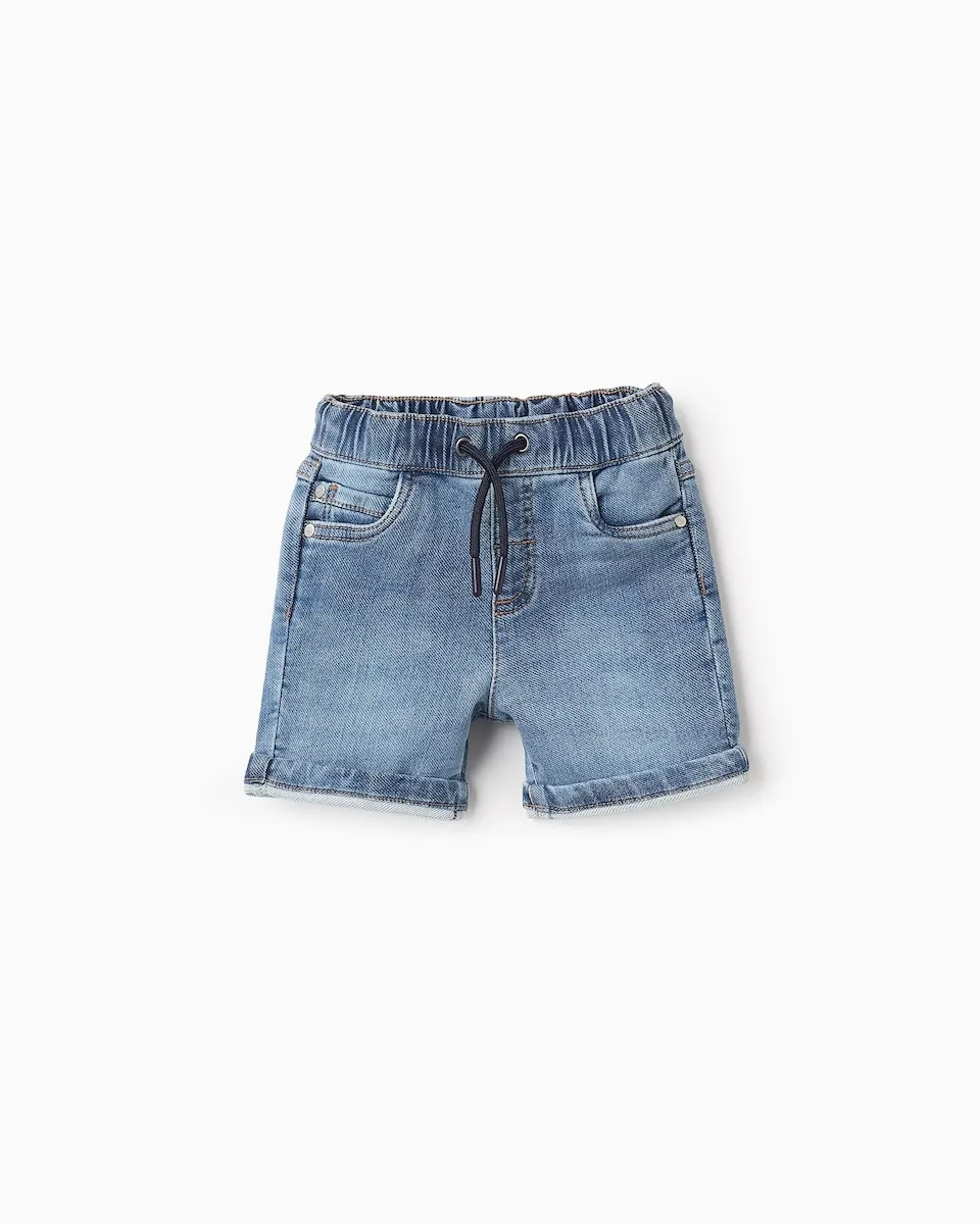 Джинсовые шорты для малышей с регулируемым шнурком Zippy, синий
Джинсовые шорты для малышей с регулируемым шнурком Zippy, синий