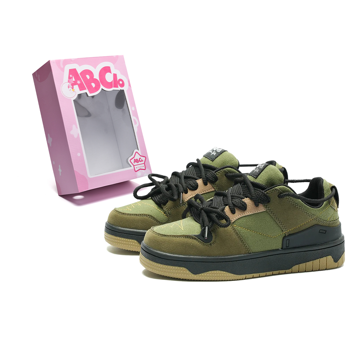 ABCIO Скользоустойчивые водонепроницаемые низкие скейтерские кроссовки с эффектом увеличения роста унисекс - черно-зеленые непарные, цвет Black Green Mismatched
ABCIO Скользоустойчивые водонепроницаемые низкие скейтерские кроссовки с эффектом увеличения роста унисекс - черно-зеленые непарные, цвет Black Green Mismatched