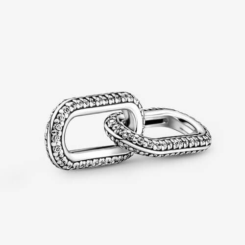 Звено двойное для браслета Pandora ME Styling Pavé, серебро/цирконий
Звено двойное для браслета Pandora ME Styling Pavé, серебро/цирконий