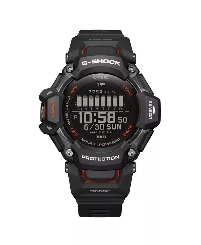 Мужские цифровые часы из черного полимерного пластика, 52,6 мм, GBDH2000-1A G-Shock
Мужские цифровые часы из черного полимерного пластика, 52,6 мм, GBDH2000-1A G-Shock