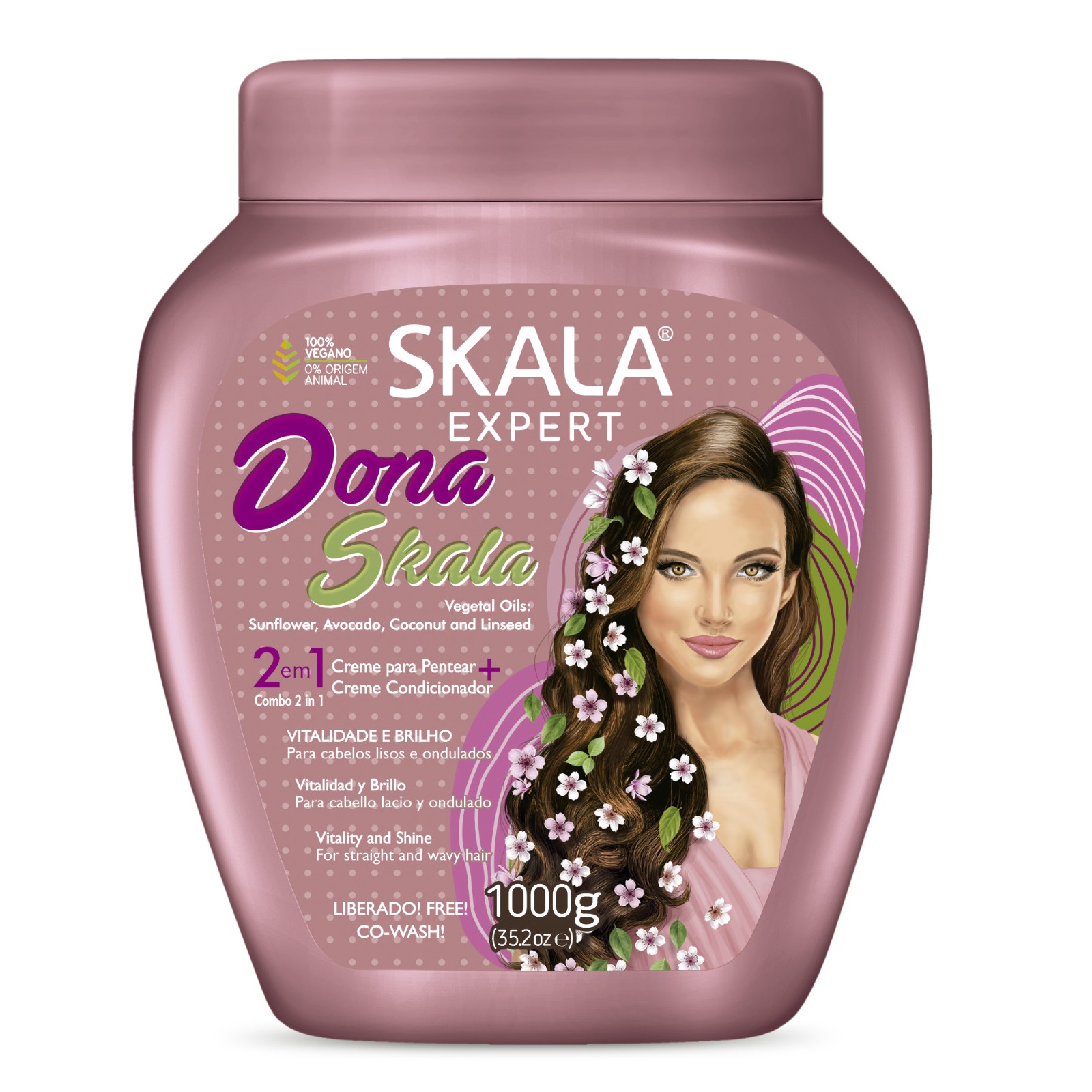Крем для ухода за волосами Skala Expert Dona Skala, 1000 гр
Крем для ухода за волосами Skala Expert Dona Skala, 1000 гр