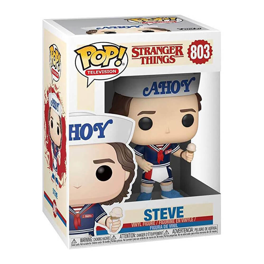 Фигурка Funko POP! Television: Stranger Things - Steve with Hat & Ice Cream
Фигурка Funko POP! Television: Stranger Things - Steve with Hat & Ice Cream