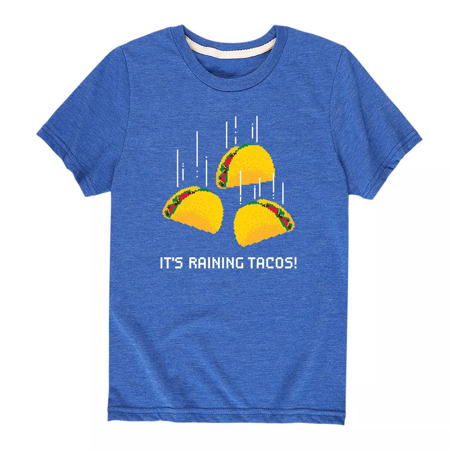 Футболка с забавным рисунком «Raining Tacos» для мальчиков 8–20 лет Licensed Character, синий
Футболка с забавным рисунком «Raining Tacos» для мальчиков 8–20 лет Licensed Character, синий