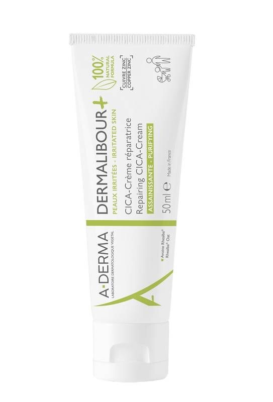 A-Derma Dermalibour+ CICA крем для лица и тела, 50 ml
A-Derma Dermalibour+ CICA крем для лица и тела, 50 ml